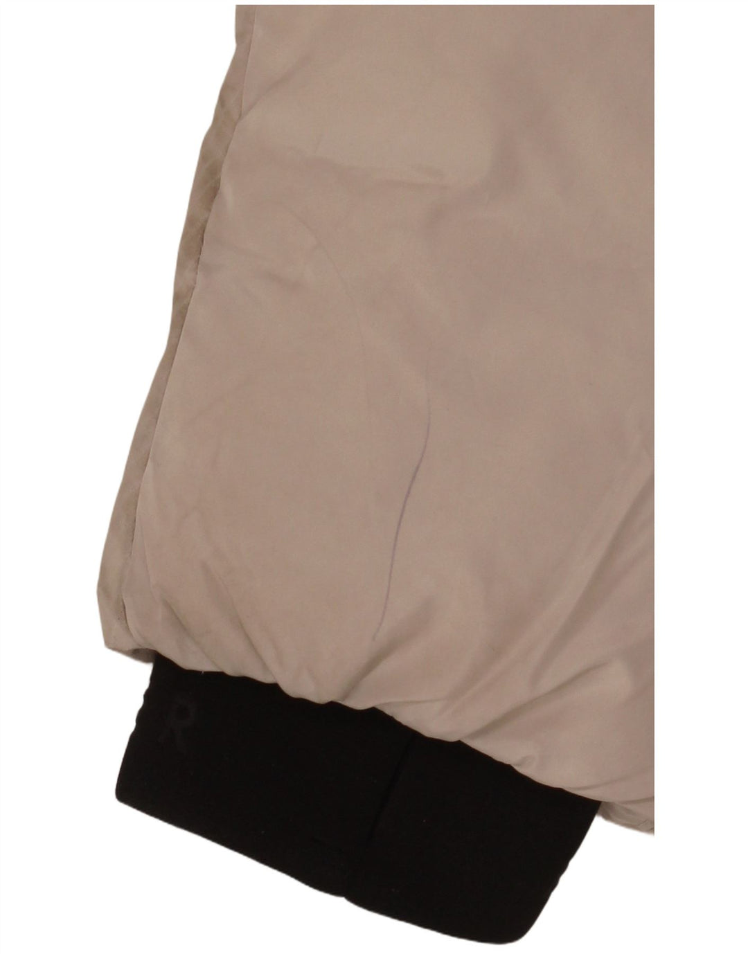 Ted Baker Girls Graphic Hooded Podded Coat 9-10 Years Beige Polyester