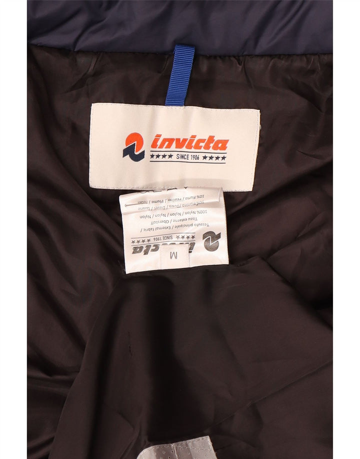 Invicta Γυναικείο μπουφάν με κουκούλα UK 14 Medium Navy Blue Nylon