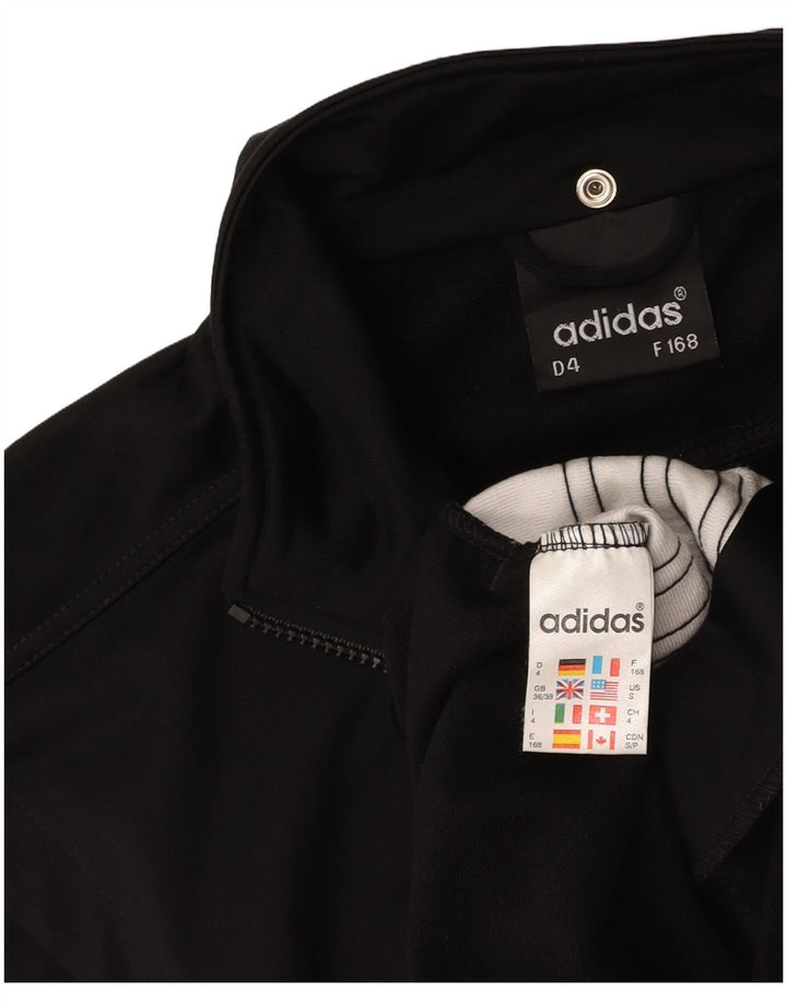ADIDAS Ανδρική Αμάνικη Γραφική Φόρμα Μπουφάν UK 36/38 Small Black