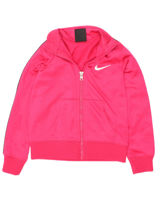 Κοριτσίστικη φόρμα Nike Top Jacket 3-4 Years XS Pink Colourblock Polyester