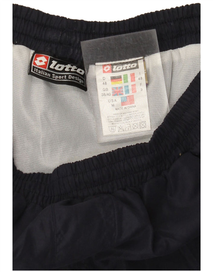Ανδρικό αθλητικό σορτς LOTTO UK 38/40 Medium Navy Blue Polyester