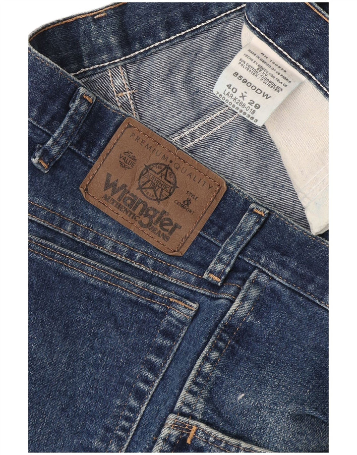 Ανδρικό τζιν Wrangler Cropped W40 L24 Μπλε βαμβακερό