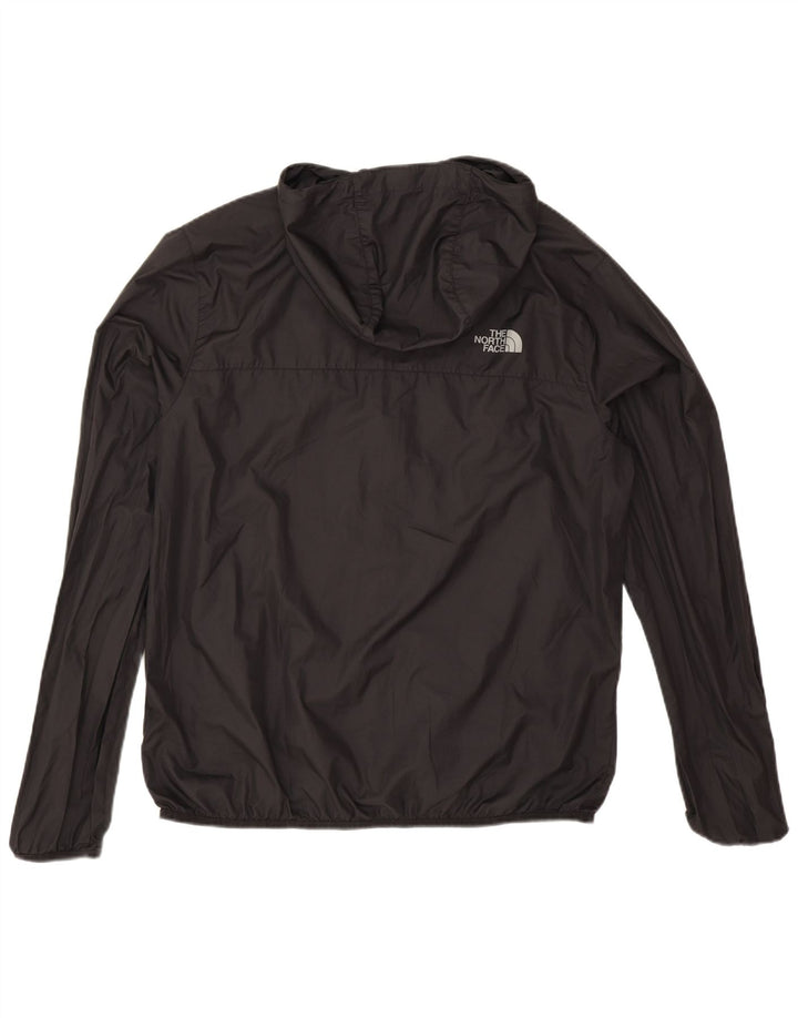 Ανδρικό μπουφάν βροχής με κουκούλα North Face UK 38 Medium Black Polyester
