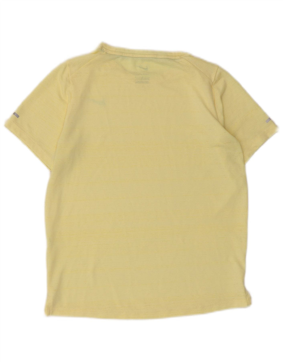 Μπλουζάκι Nike Boys Dri Fit Τοπ 10-11 ετών Μεσαίο κίτρινο