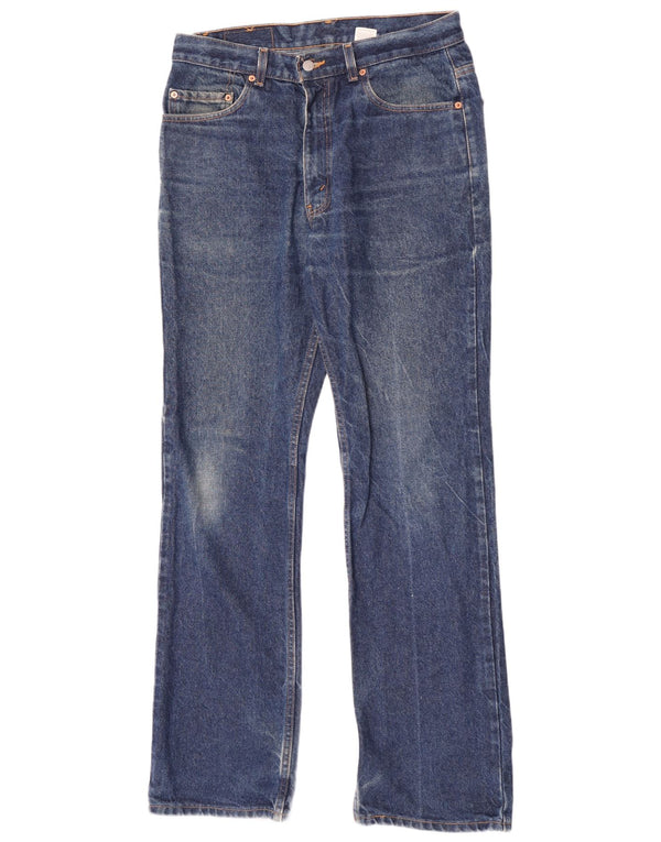 Levi's Mens 517 Bootcut Jeans W34 L34 Μπλε βαμβακερό