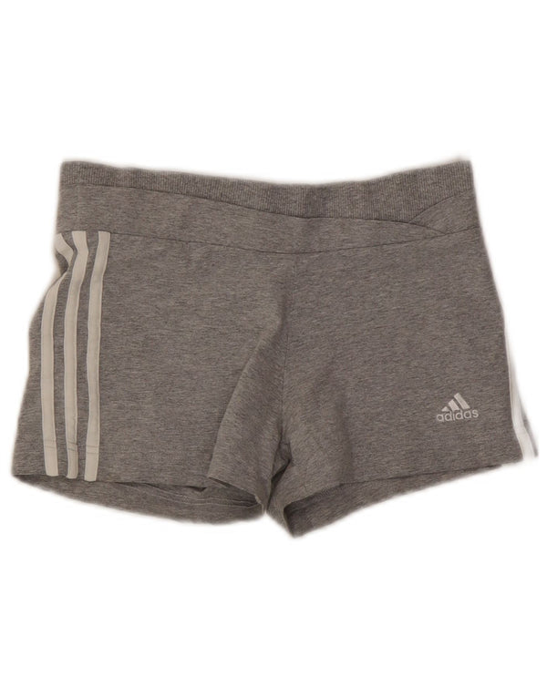 Γυναικείο αθλητικό σορτς Adidas UK 8 Small Grey Flecked