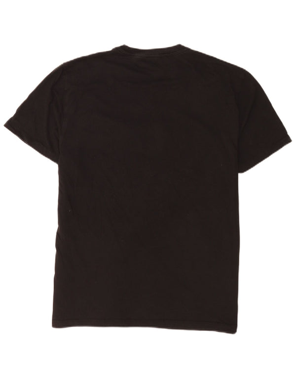 Ανδρικό γραφικό T-Shirt Dkny Top Medium Μαύρο