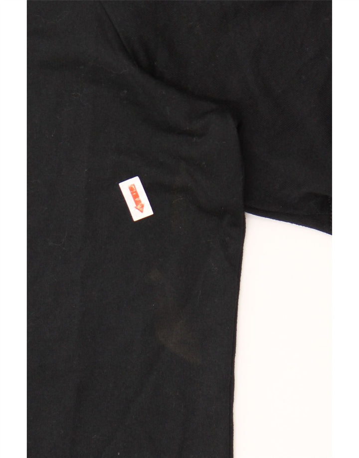 Under Armour Ανδρικό T-Shirt Top Large Μαύρο Πολυεστέρας