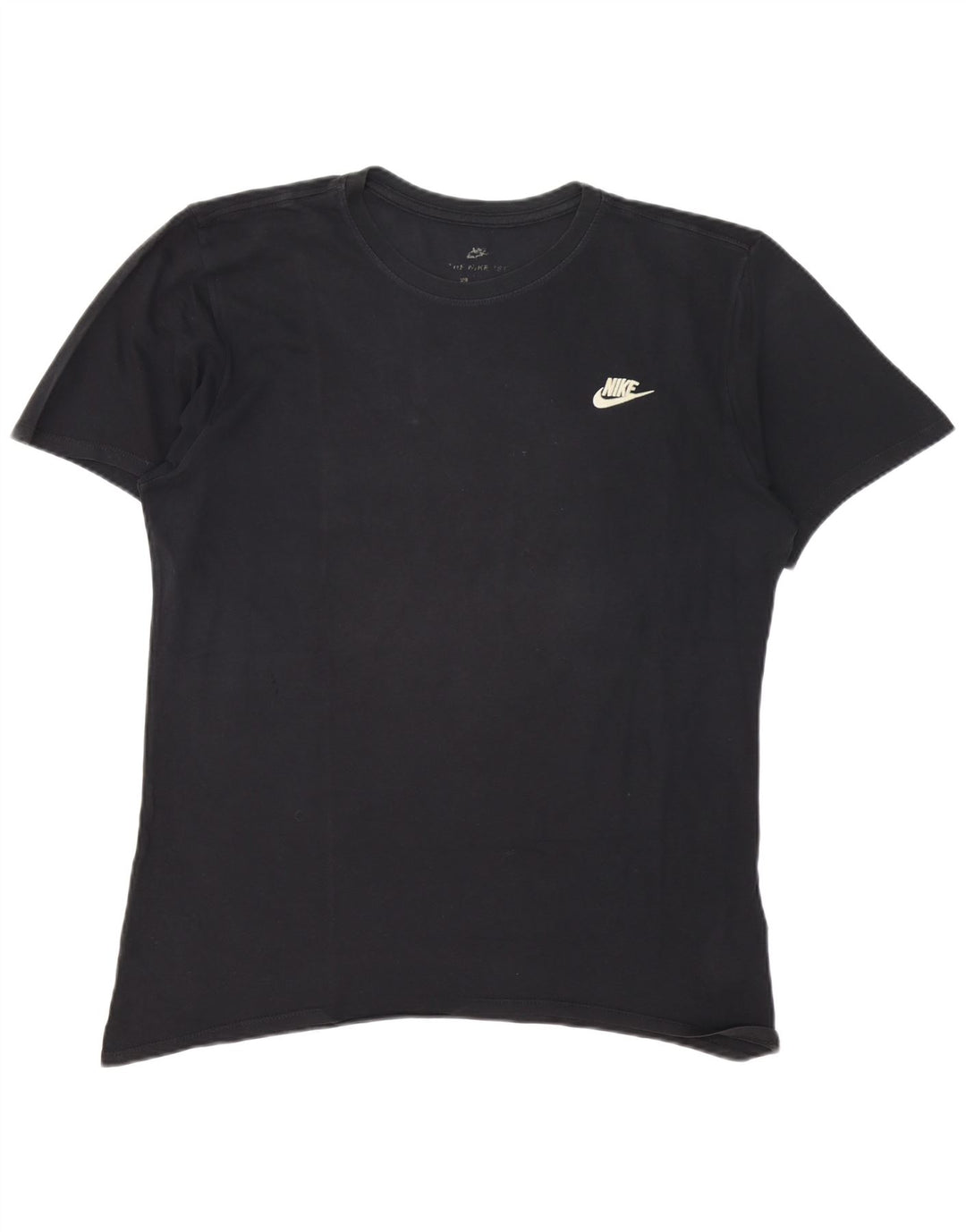 Ανδρικό μπλουζάκι Nike, μεγάλο μαύρο βαμβακερό