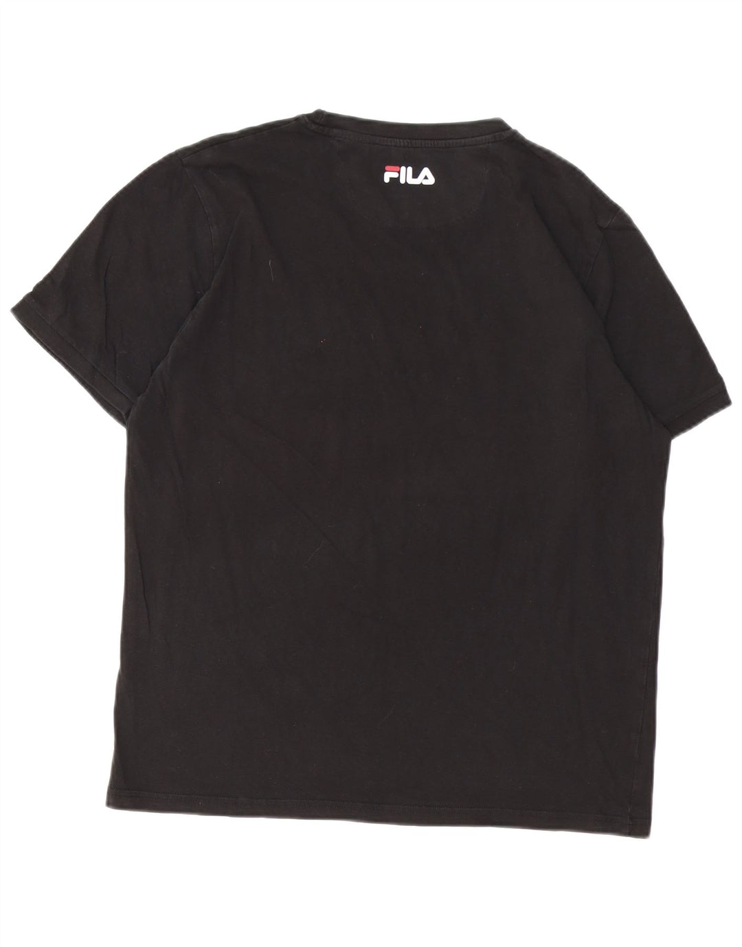 Ανδρικό γραφικό μπλουζάκι FILA Top XL Μαύρο