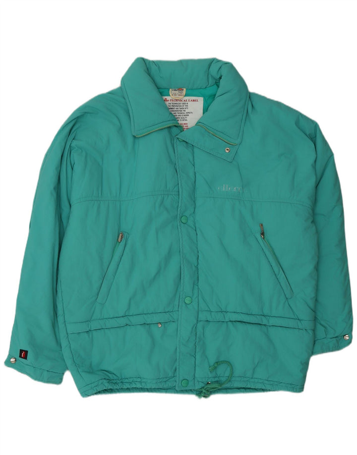 ELLESSE Ανδρικό μπουφάν με επένδυση IT 54 2XL Turquoise Nylon 80s