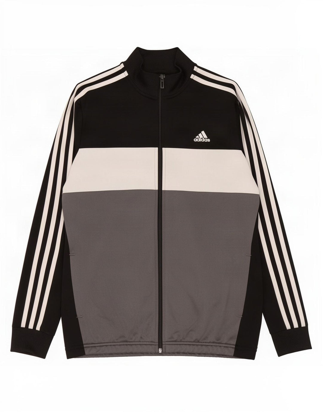Κορυφαία φόρμα Adidas Boys 13-14 ετών Μαύρο Colourblock Polyester