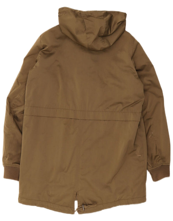 Comptoir Des Cotonniers Γυναικείο μπουφάν Parka με κουκούλα UK 14 Medium Khaki