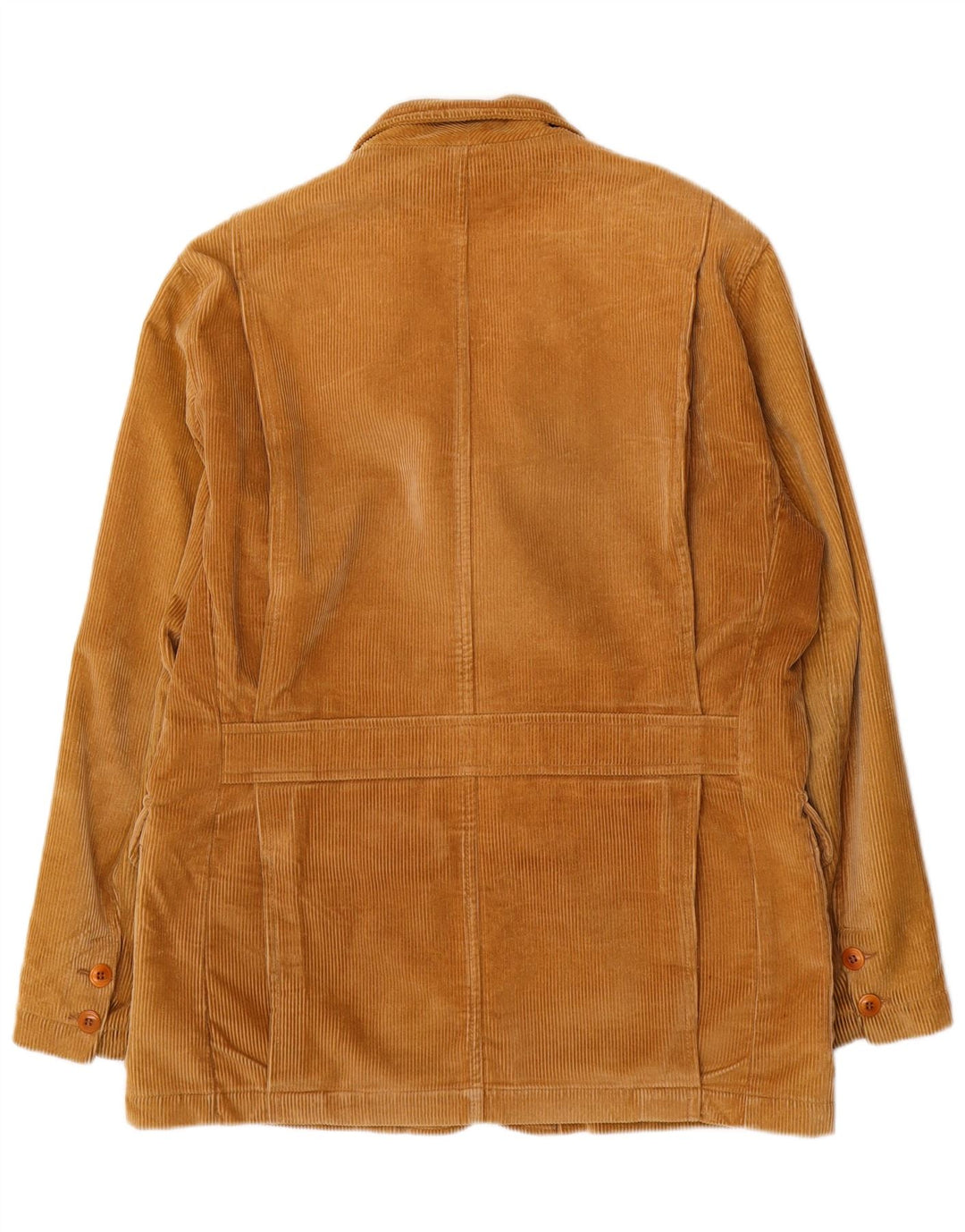 NEW ENGLAND Ανδρικό Κοτλέ Παλτό EU 48 Μεσαίο Καφέ Βαμβακερό