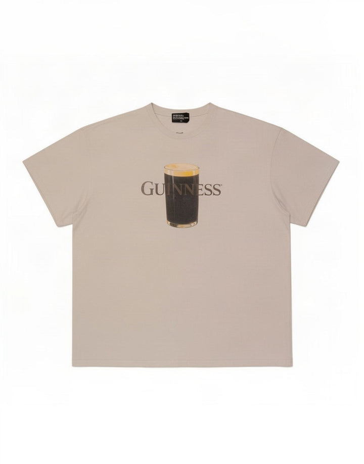 Ανδρικό γραφικό μπλουζάκι Guinness Top XL Λευκό