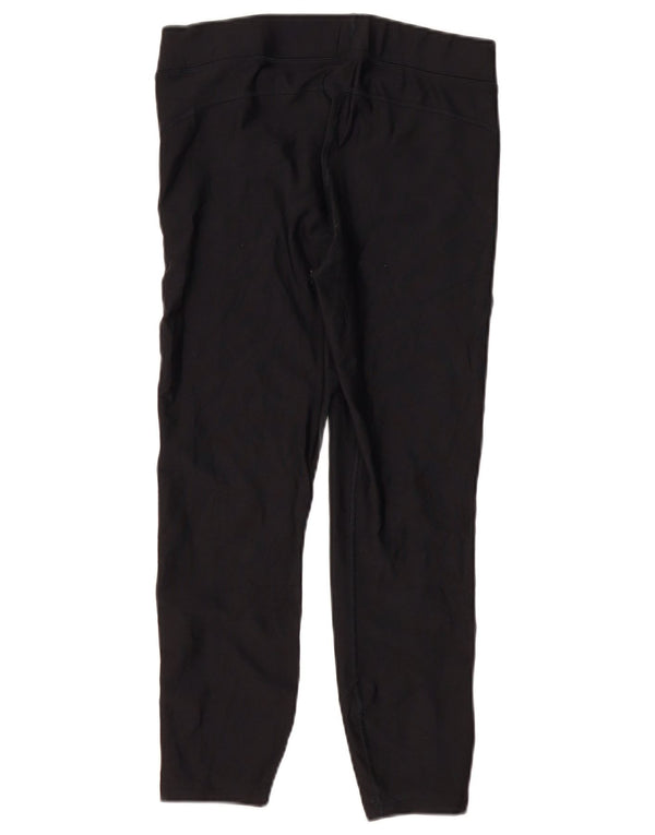 Under Armour Γυναικεία Heat Gear Crop κολάν UK 14 Large Black