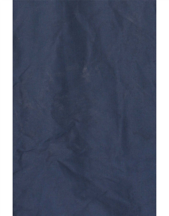 Woolrich Ανδρικό Bomber Jacket UK 40 Large Navy Blue Cotton