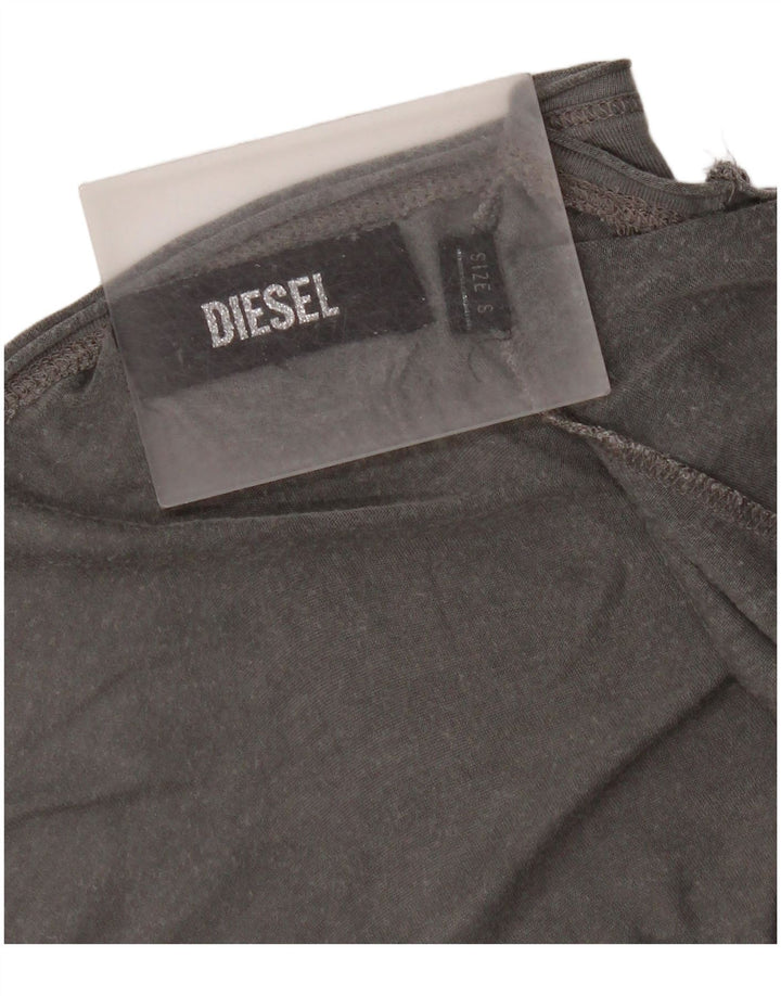Diesel γυναικείο τοπ μακρυμάνικο UK 10 Small Grey