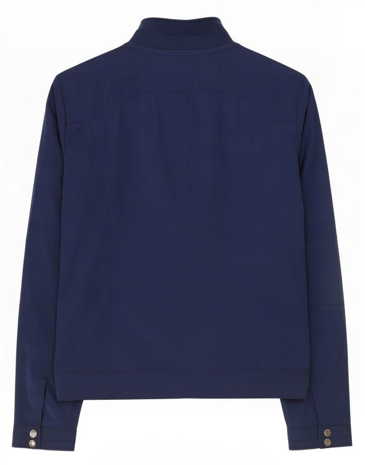 Geox Womens Respira Utility Jacket UK 12 Medium Navy Blue