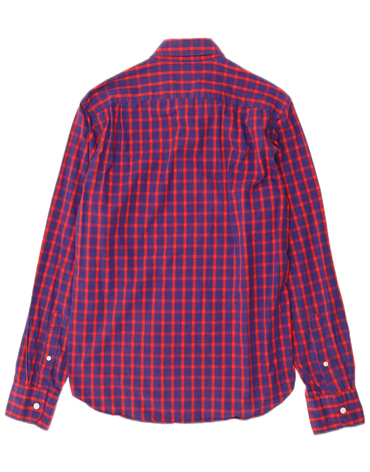 J. Crew Ανδρικό Slim πουκάμισο Small Blue Check Cotton