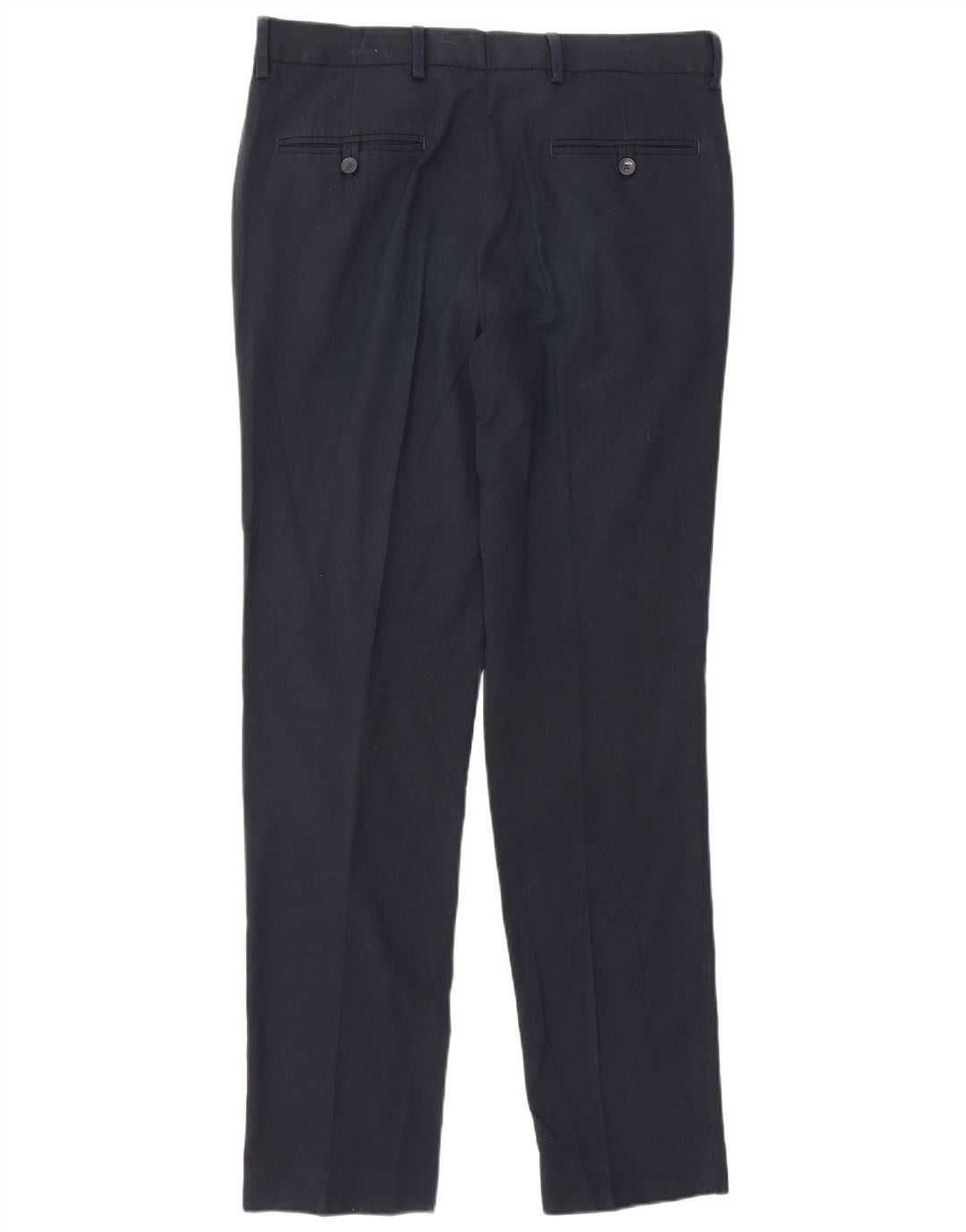 Marks & Spencer Ανδρικό Slim παντελόνι Chino W32 L30 Navy Blue Polyester