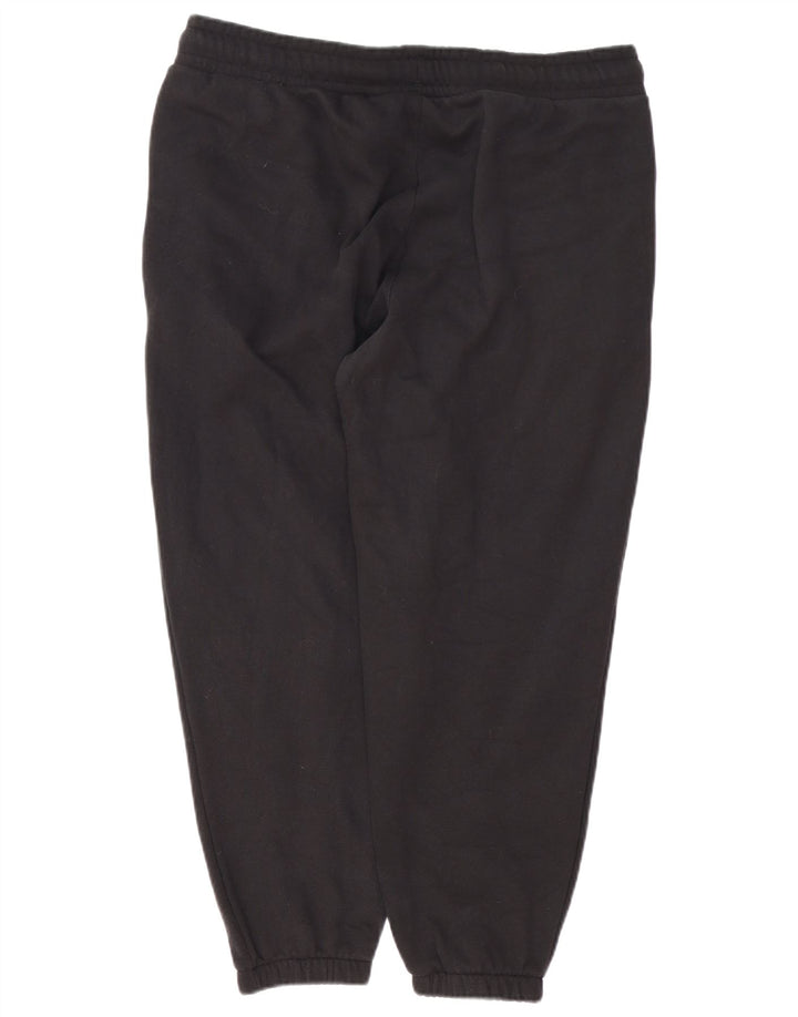 Γυναικεία φόρμα PUMA Παντελόνι Joggers UK 18 XL Μαύρο βαμβακερό