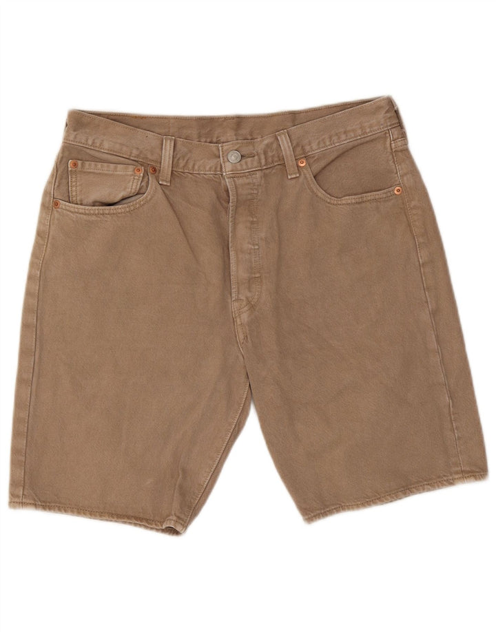Ανδρικό τζιν σορτς Levi's 501 W32 Βαμβακερό μεσαίο μπεζ