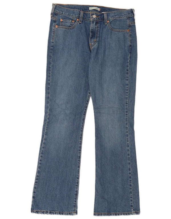 Levi's Womens 515 Bootcut Jeans US 12 Large W34 L32 Μπλε βαμβακερό
