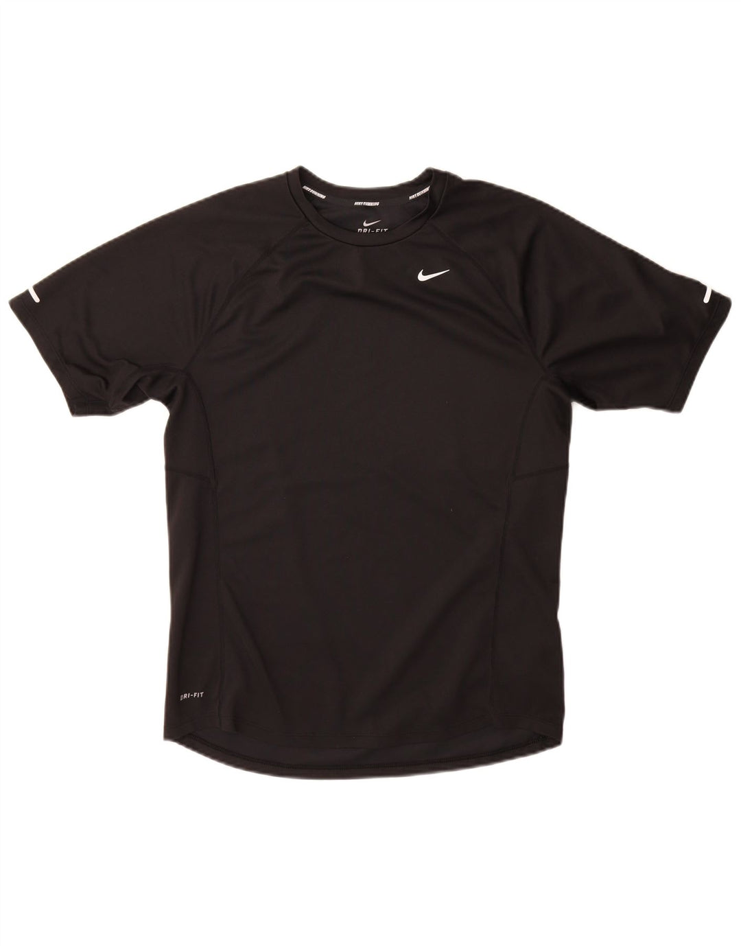 Ανδρικό T-Shirt Nike Dri Fit Top από μεσαίο μαύρο πολυεστέρα