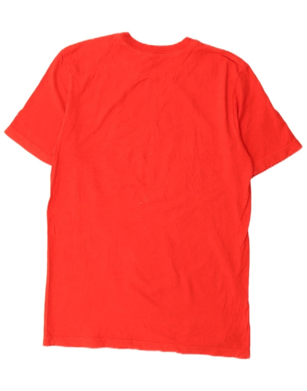 Ανδρικό μπλουζάκι Nike Standard Fit, γραφικό, μικρό κόκκινο βαμβακερό