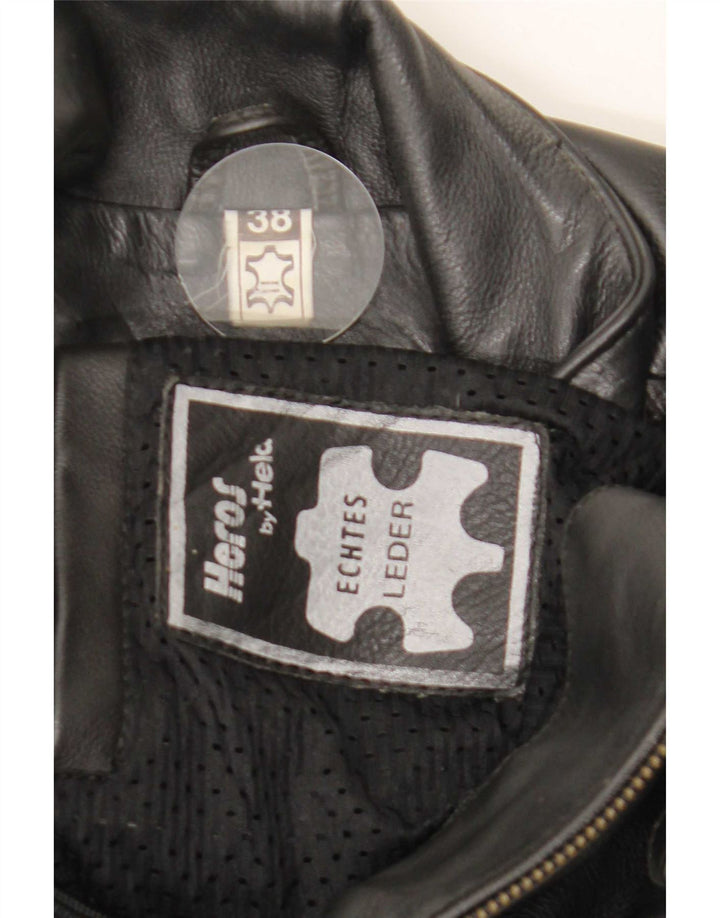 Heros By Held Womens Motorcycle Biker Jacket EU 38 Medium Black