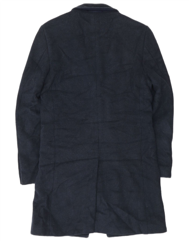 Ανδρικό πανωφόρι Marks & Spencer UK 36 Small Navy Blue Polyester