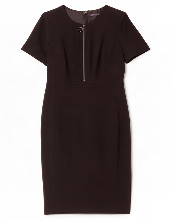 Γυναικείο φόρεμα με θήκη Marks & Spencer UK 14 Medium Black Polyester