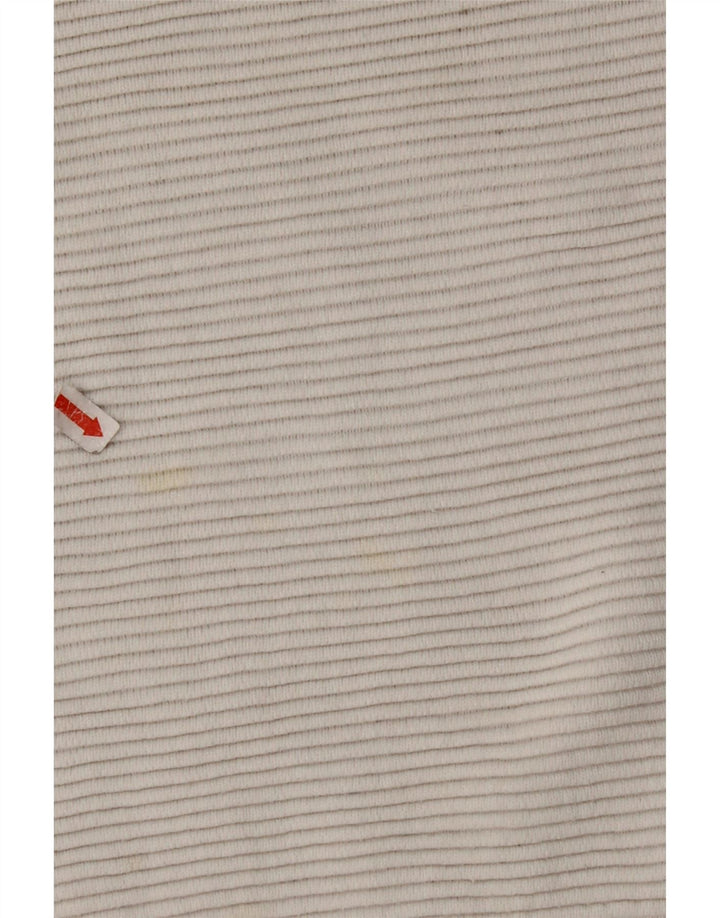 ΓΑΛΛΙΚΗ ΣΥΝΔΕΣΗ Γυναικείο πουλόβερ με λαιμό βάρκα UK 10 Small White