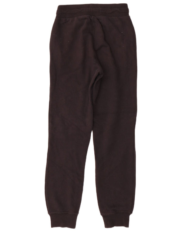 Jack Wills Γυναικεία αθλητική φόρμα παντελόνι Joggers UK 8 Small Black Cotton