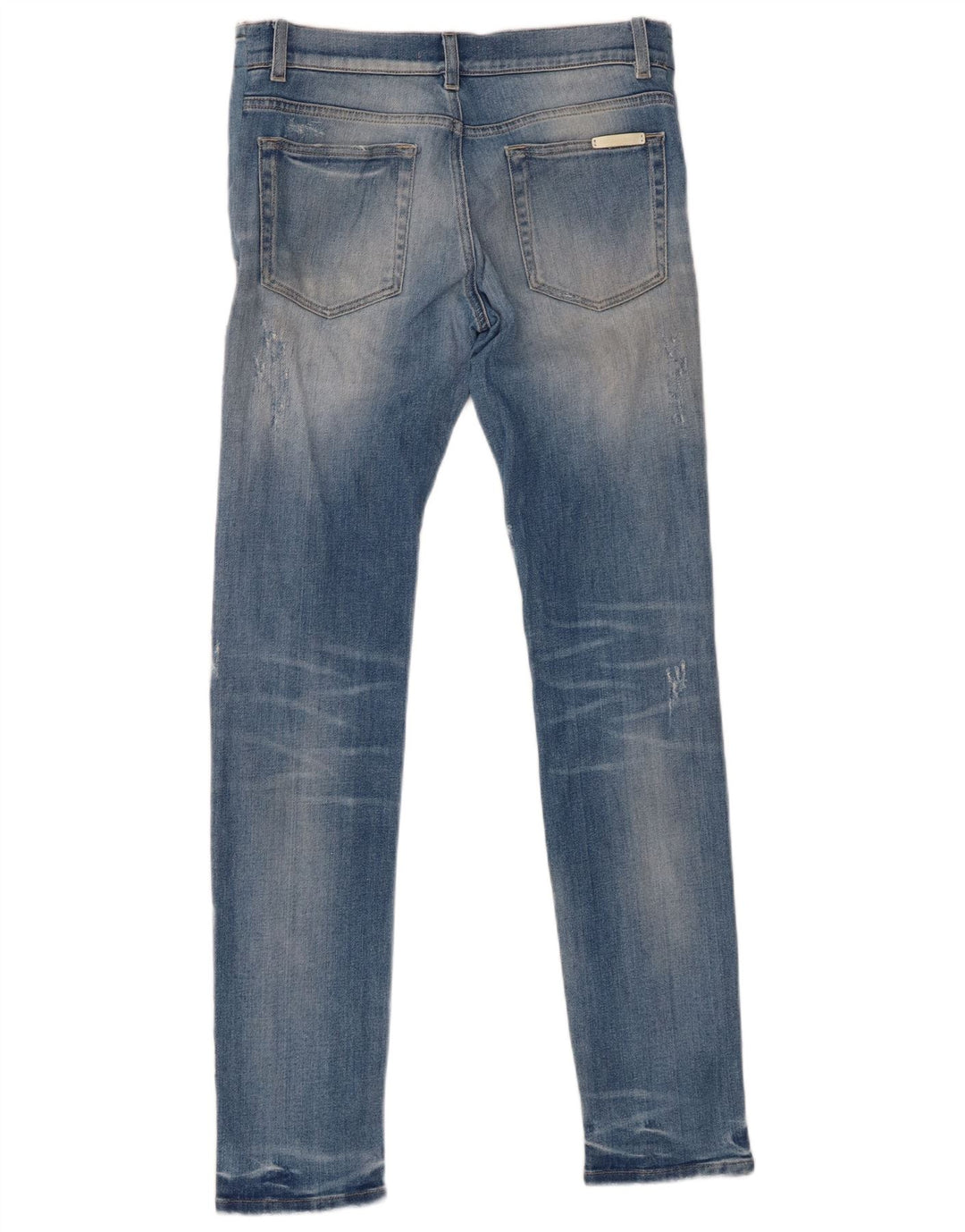 DOLCE & GABBANA Γυναικεία Distressed Slim Jeans IT 44 Medium W30 L32 Blue