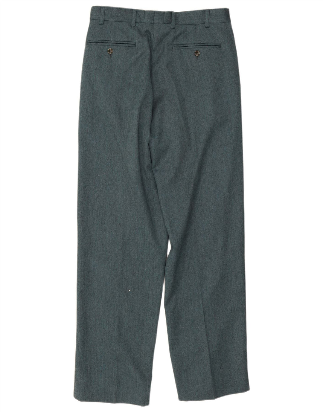 Byblos Ανδρικό παντελόνι με καρφίτσα IT 48 Medium W31 L31 Green Wool