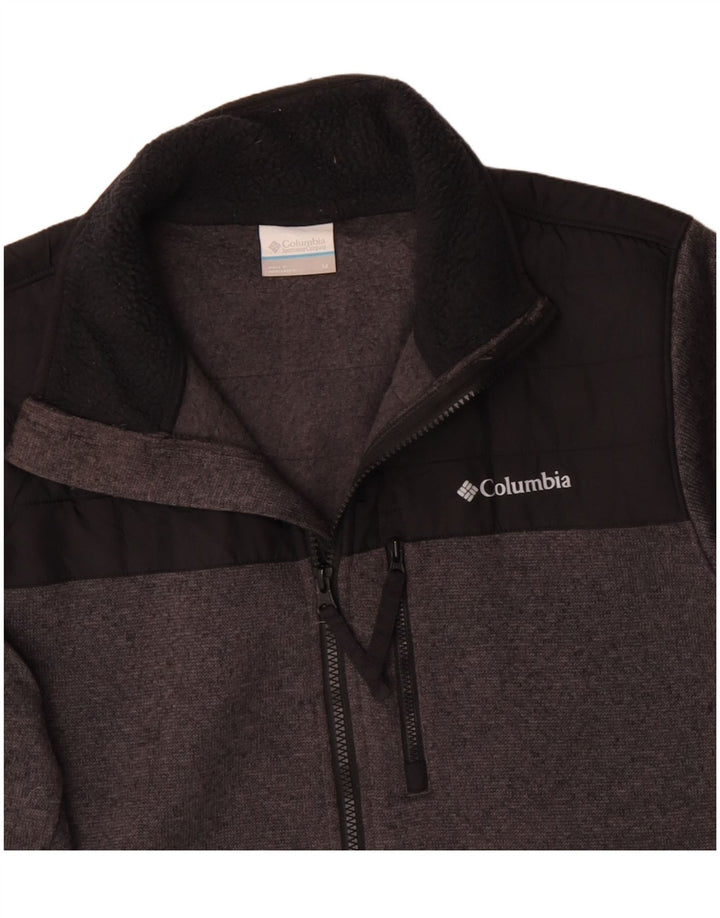 Ανδρική αθλητική φόρμα Columbia Top Jacket μεσαίου γκρι χρώματος πολυεστέρας