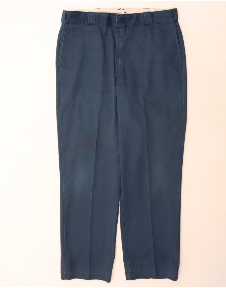 Ανδρικό ίσιο παντελόνι Chino Dickies W40 L32 Navy Blue Polyester