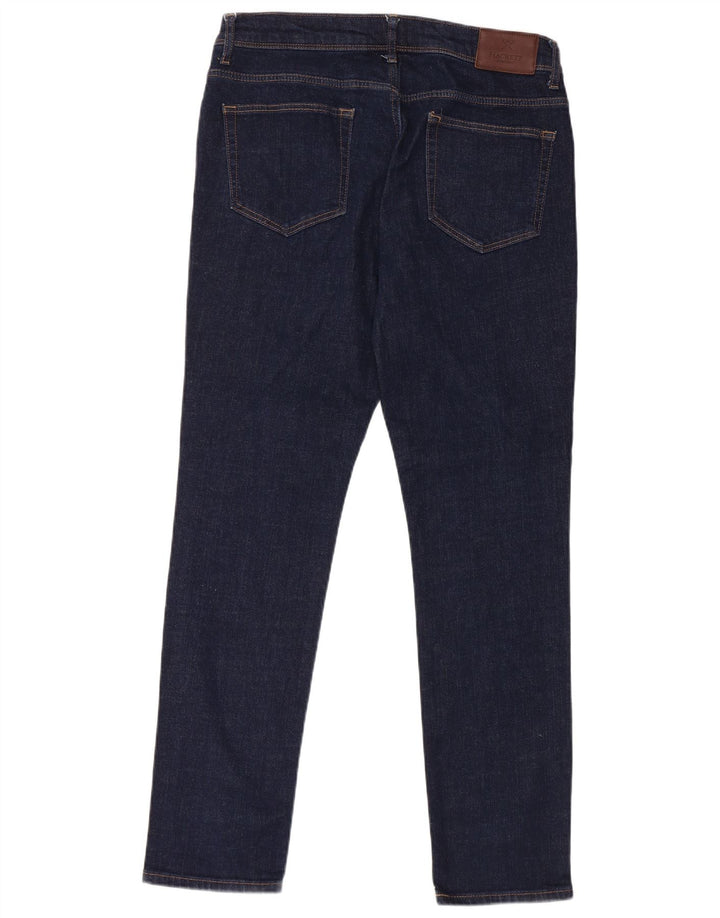 Ανδρικό τζιν Hackett Slim W34 L31 Navy Blue Cotton