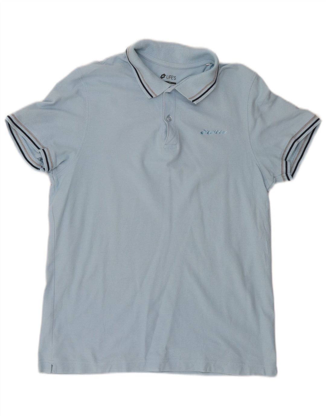 Μπλουζάκι Polo Lotto Mens Life's Medium Blue
