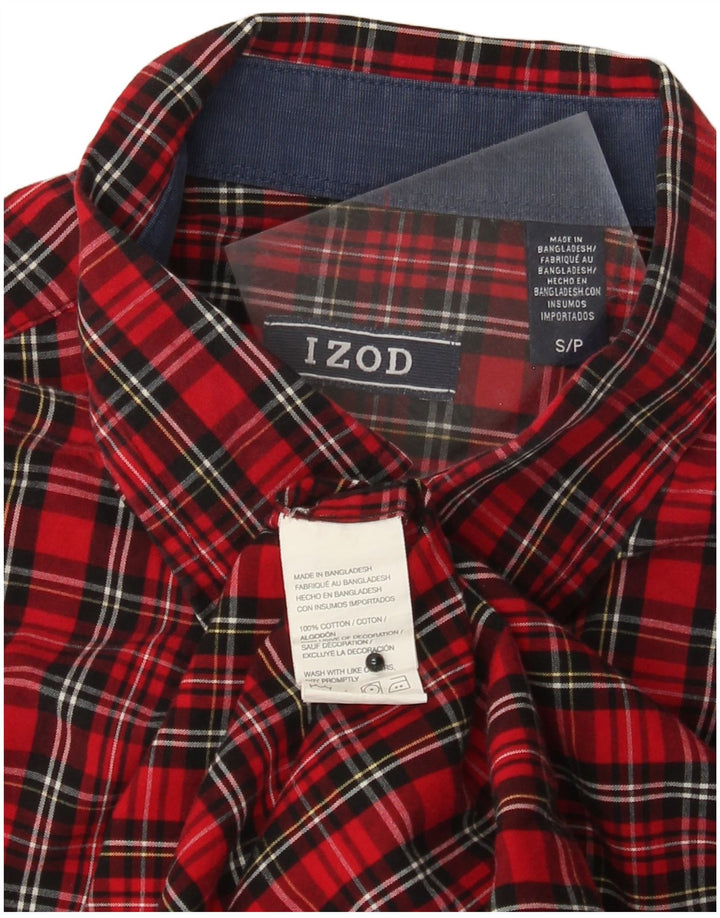 Ανδρικό πουκάμισο IZOD Small Red Check Cotton