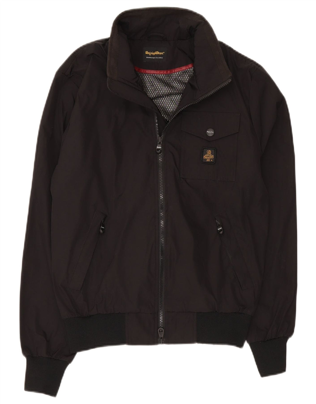 Ανδρικό μπουφάν Refrigiwear Bomber EU 46 Small Black Polyester