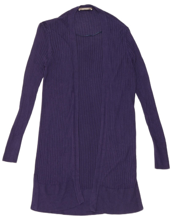 Γυναικείο Oasis Oversized Longline Open Cardigan πουλόβερ UK 6 XS Navy Blue