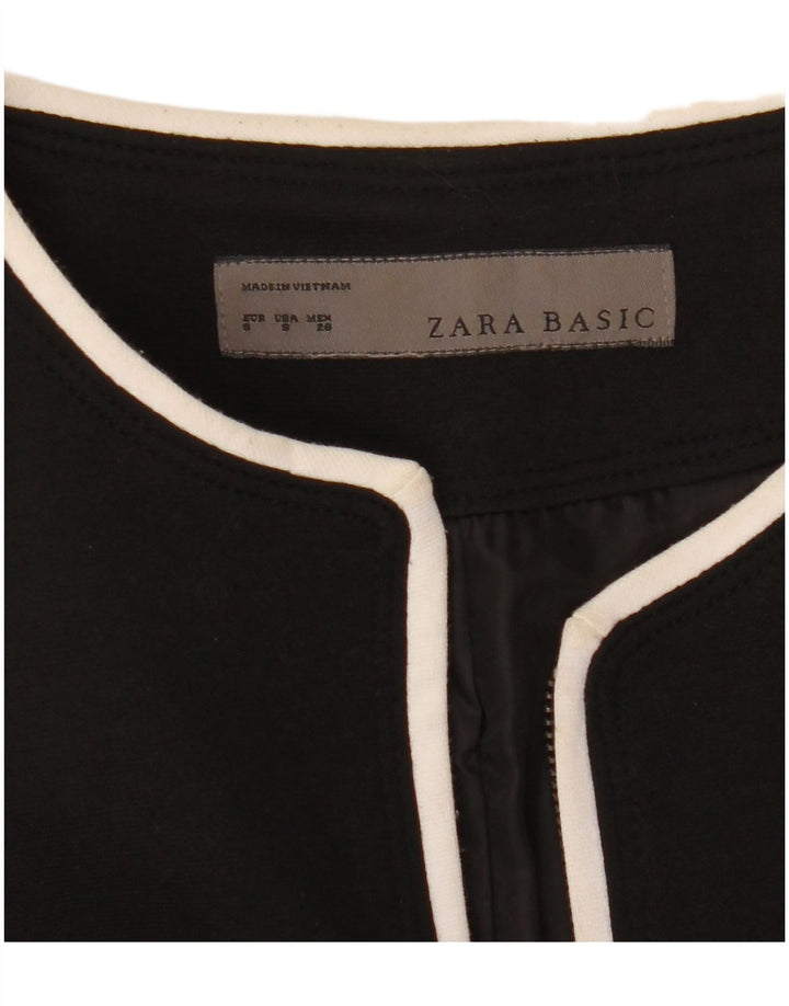 ZARA Γυναικείο Μπουφάν UK 10 Small Black