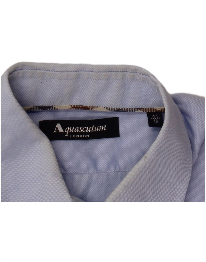 Ανδρικό πουκάμισο Aquascutum Μέγεθος 41 16 Μπλε μεγάλο