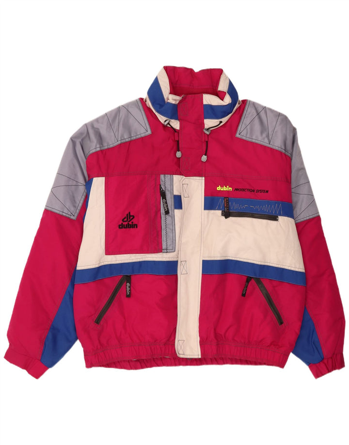 Dubin Ανδρικό Μπουφάν σκι IT 58 4XL Pink Colourblock Nylon