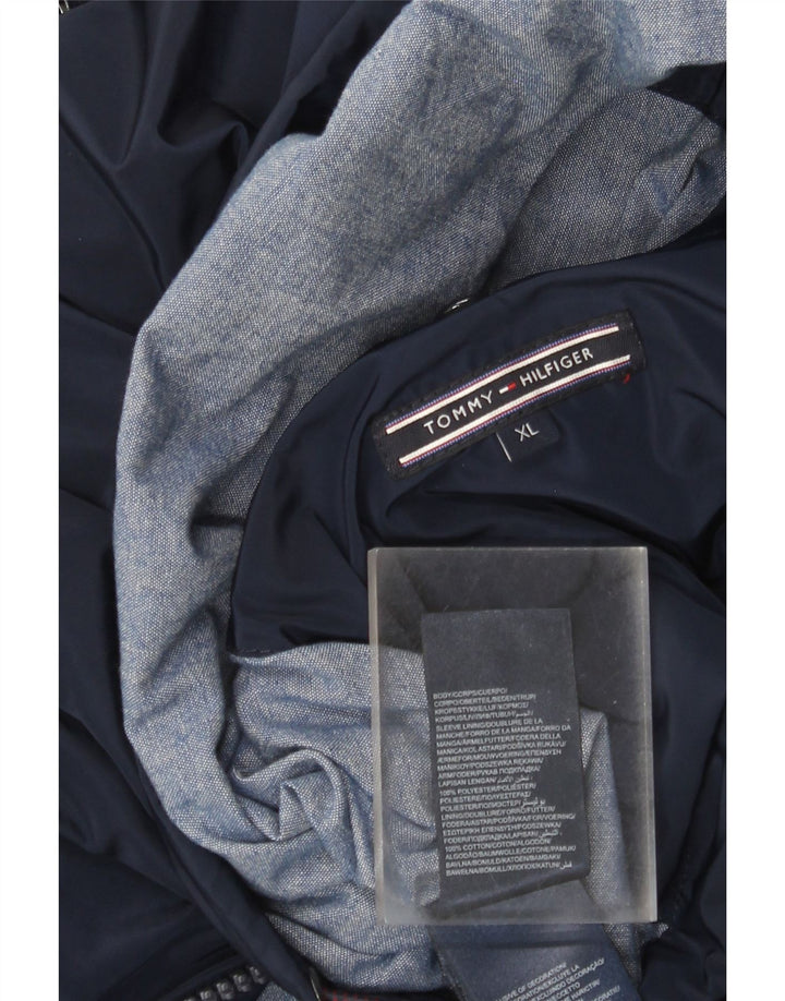 Ανδρικό μπουφάν Tommy Hilfiger Windbreaker UK 42 XL Navy Blue Polyester