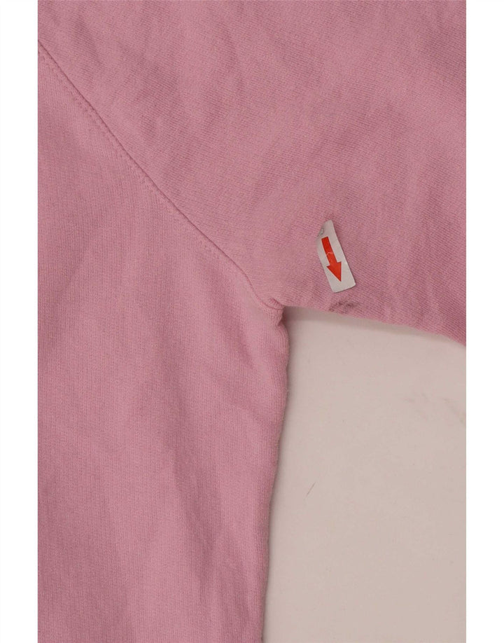 Champion Γυναικεία Γραφική Φούτερ Jumper UK 10 Small Pink Polyester