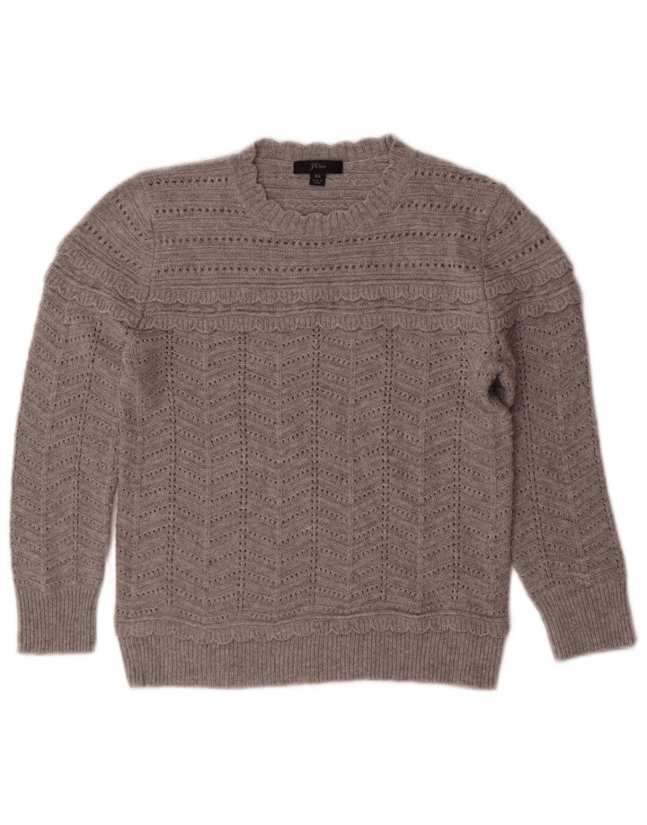 Γυναικείο πουλόβερ J. Crew Boat Neck Jumper UK 6 XS Grey Wool